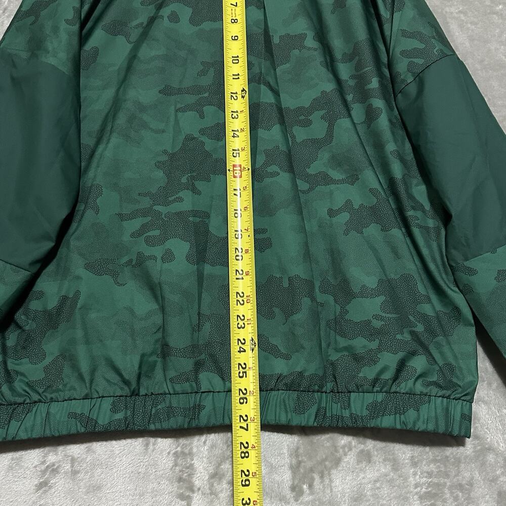 NWT Adidas Mens Woven Training Camo Jacket Size L Green‎ Athleisure Streetwear - Picture 9 of 9